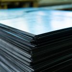 stacks of sheet metal