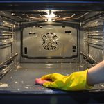 cleaning oven